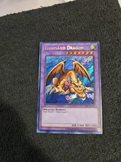 Yu-Gi-Oh! Thousand Dragon - 25th Anniversary Ed. Secret Rare (MRD-EN143) - Image 1