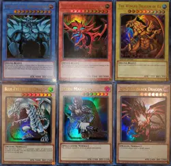Yugioh 2023 Legendary Collection All 6 Cards Near Mint Set - Image 1