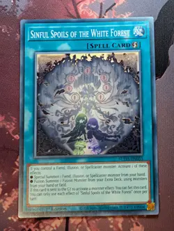 Sinful Spoils of the White Forest SUDA-EN055 - Common - Yugioh - Image 1