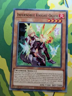 Infernoble Knight Ogier MP21-EN109 1st Edition YuGiOh TCG Card - Image 1