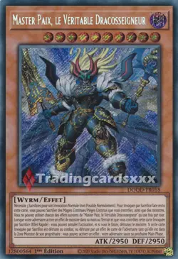 Yu-Gi-Oh! Master Paix, le Veritable Dracosseigneur : SE DOOD-FR018 - Image 1