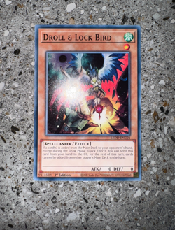 Yugioh TCG Droll & Lock Bird L5DD-ENC04 1st Edition NM-M Combined Ship - Image 3