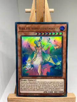 Vera The Vernusylph Goddess - Ultra Rare 1st Edition DABL-EN025 - NM - YuGiOh - Image 1
