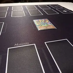 Yugioh Double Playmat 2 Player Mat Black 66 x 66 cm Spielmatte TCG Game Mat YGO - Image 4