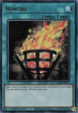 Yugioh Bonfire RA03-EN073 - - Ultra Rare - Image 1