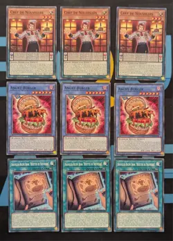 Nouvelles Deck Core 9 Card Bundle DUAD Duelist's Advance YuGiOh - Image 1