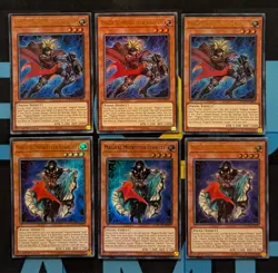Magical Musketeer Deck Core 6 Card Bundle DUOV 3x Caspar 3x Starfire 1st YuGiOh - Image 1