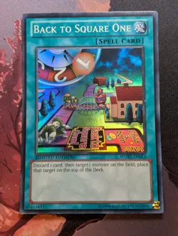 Yugioh Back to Square One WGRT-EN072 Super Rare - Image 1