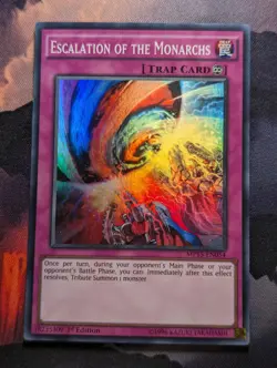 Yugioh Escalation of the Monarchs MP15-EN054 Super Rare 1st Edition VLP - Image 1