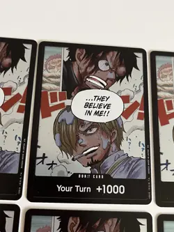 One Piece CCG OP11 A Fist Of Divine Speed DON!! Card - Lot Of 10 - PLAYSET - Image 5
