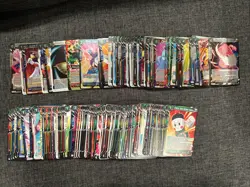 Dragon Ball masters Prismatic Clash BT28 Super Rare 200+ Card Lot (C,UC,R,Holo) - Image 1