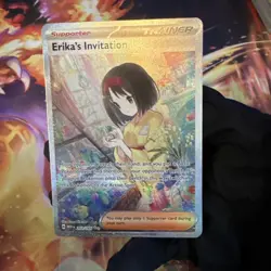 Pokemon TCG SV Scarlet & Violet 151 Erika's Invitation Card #203/165 - Image 4
