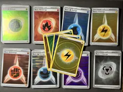 Pokemon TCG Energy Holos Lot 138 Cards - Image 1