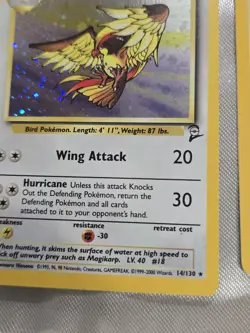Pokemon Lot Of 2 Cards ,basic Holograms, Pidgeot And Kangaskhan, - Image 3