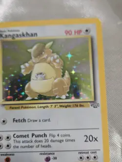 Pokemon Lot Of 2 Cards ,basic Holograms, Pidgeot And Kangaskhan, - Image 4