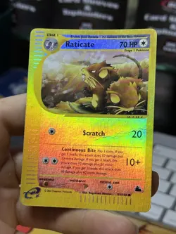 Raticate 89/144 Skyridge 2003 Reverse Holo E-Series Vintage Pokemon Card TCG - Image 3