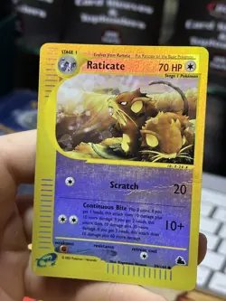 Raticate 89/144 Skyridge 2003 Reverse Holo E-Series Vintage Pokemon Card TCG - Image 4