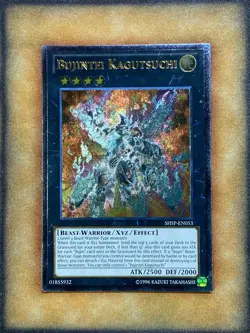 Yugioh Bujintei Kagutsuchi SHSP-EN053 Ultimate Rare NM - Image 1