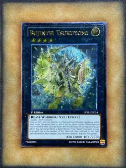 Yugioh Bujintei Tsukuyomi LVAL-EN054 Ultimate Rare 1st Ed NM - Image 1