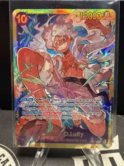 Monkey.D.Luffy OP05-119 SEC - One Piece TCG - English Card Near-Mint Secret Rare - Image 1