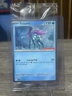 Suicune GameStop Exclusive Stamped Promo Card Phantasmal Flames 026/094 2 Swirls - Image 1