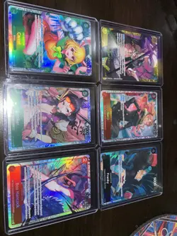 One Piece TCG Lot of 8 Foil Cards - Image 2