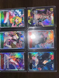 One Piece TCG Lot of 8 Foil Cards - Image 3
