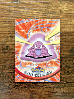 #88 Grimer - Pokemon Topps Card - Blue Logo - Image 1