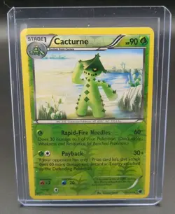 Cacturne Plasma Freeze 10/116 Reverse Holo Rare Pokemon Card - Image 1
