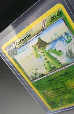 Cacturne Plasma Freeze 10/116 Reverse Holo Rare Pokemon Card - Image 3