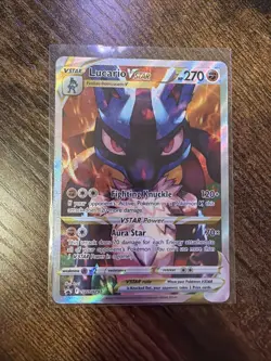 Lucario VSTAR SWSH291 SWSH: Sword & Shield Promo Card Holo NM - Image 1