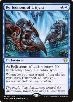1 x Reflections of Littjara - Kaldheim - LP - MTG - JPL - Image 1