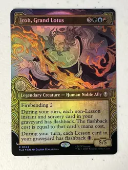 Iroh, Grand Lotus Showcase FOIL MTG Avatar: TLA NM In Hand Ship ASAP - Image 1