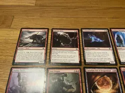 Red MTG Cards Lot Rare Uncommon Land Foil + Commons Magic The Gathering Cards - Image 5