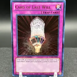 Card of Last Will LC04-En004 Limited Edition Yugioh Card - Image 1