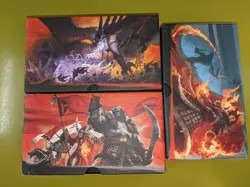 3 Empty Fat Pack Boxes Khans of Tarkir, Fate Reforged, Dragons of Tarkir MTG - Image 2