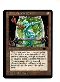 MTG Ashnod's Transmogrant SP/NM- Antiquities Magic the Gathering ~ Fast Ship ~ - Image 1