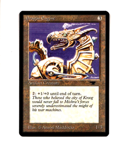 MTG Dragon Engine SP/NM- Antiquities Magic the Gathering ~ Free Shipping ~ - Image 1