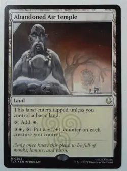 Abandoned Air Temple *Rare* Magic MtG x1 Avatar: The Last Airbender - Image 1