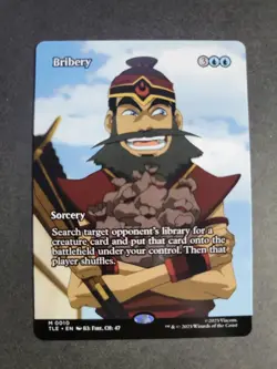 Bribery (Borderless) Mythic MTG Avatar Eternal - Image 1