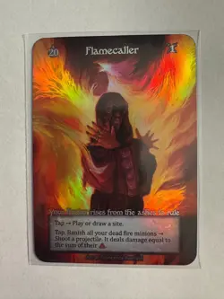 Sorcery Contested Realm Beta Flamecaller Foil - Image 1