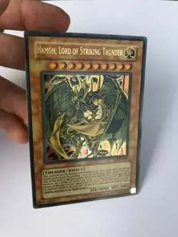 Yu-Gi-Oh! TCG Hamon, Lord of Striking Thunder Shadow of Infinity SOI-EN002 - Image 2