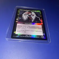 Mtg Lightning Angel Apocalypse Edition Foil - Image 1