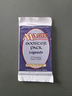 Magic: The Gathering Legends Sealed Booster Pack - Image 1
