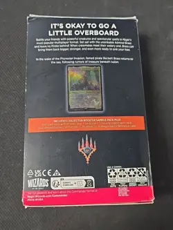 MTG Lost Caverns of Ixalan Commander Deck Ahoy Mateys Sealed Box Damage - Image 2