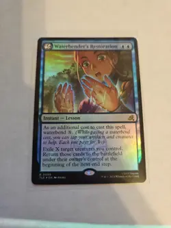 Waterbender's Restoration FOIL MTG Avatar: TLA Eternal-Legal Nm/M *ON HAND* - Image 1