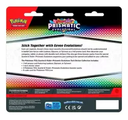 Pokemon S&V Prismatic Evolutions Tech Sticker Collection READ DESCRIPTION - Image 4