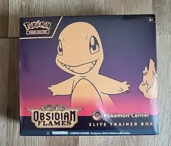 POKEMON OBSIDIAN FLAMES SEALED POKEMON CENTER EXLUSIVE ELITE TRAINER BOX ETB - Image 1