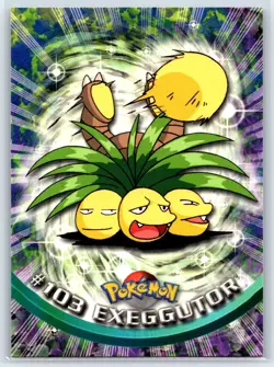 2000 Topps Pokemon TV Animation Edition Series 2 #103 Exeggutor - Image 1