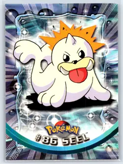 2000 Topps Pokemon TV Animation Edition Series 2 #86 Seel - Image 1